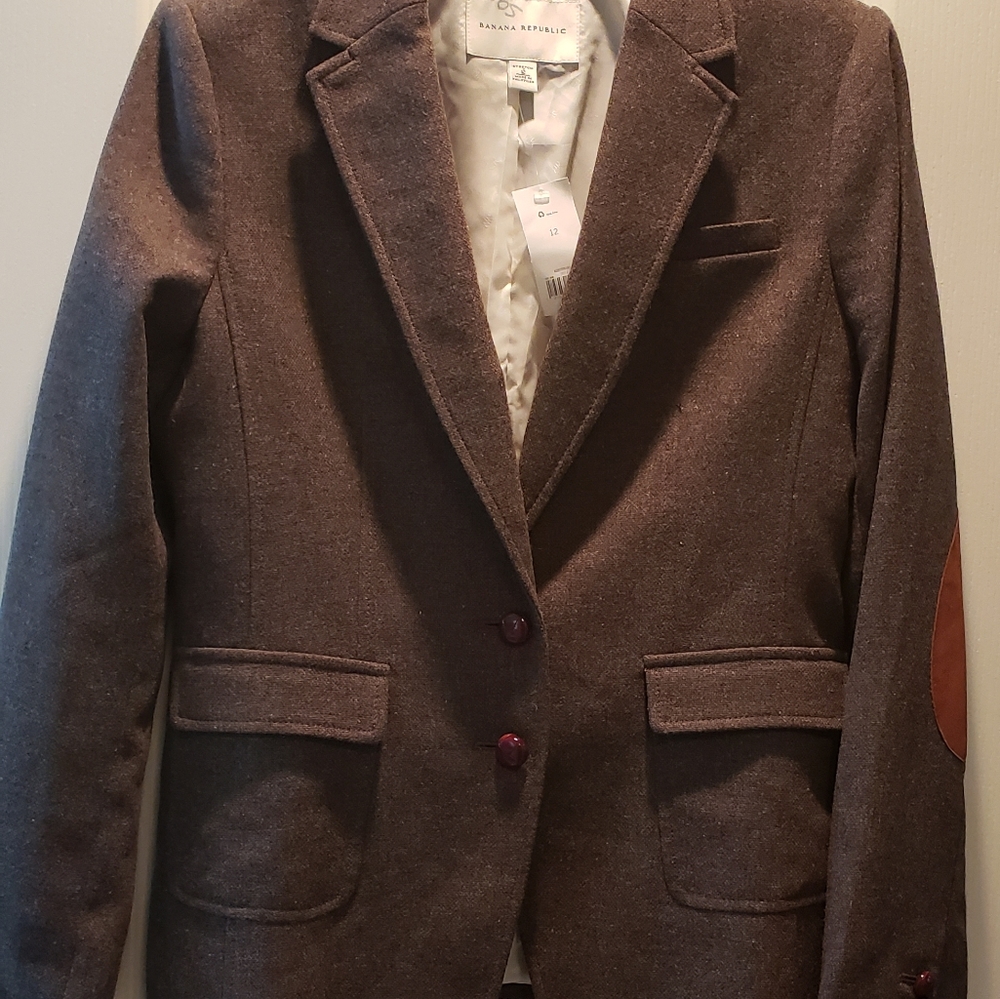Banana Republic tweed jacket